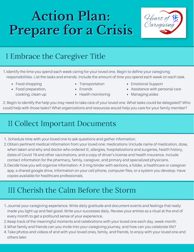 Prepare for a Crisis Action Plan