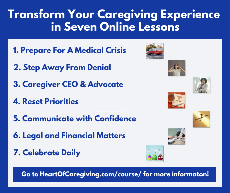 21 Mistakes Caregivers Make Solutions Course Lessons List