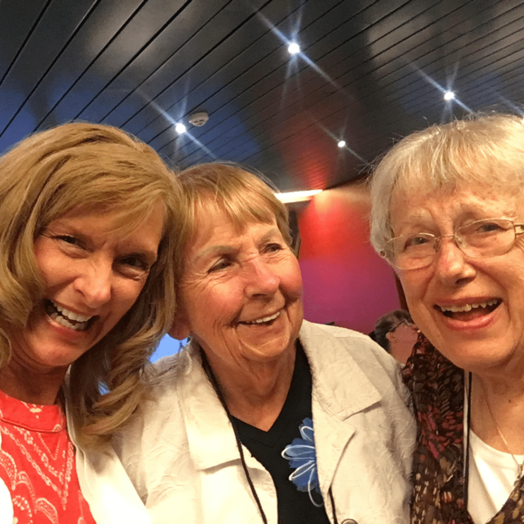 Caregivers on dementia friendly cruise