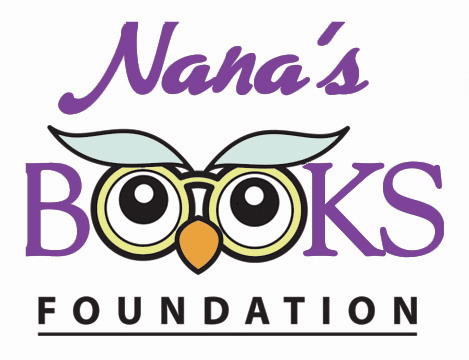 Nana's Book Foundatiob Bookplate Nanas Books Foundation logo